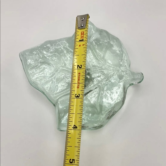 Gorgeous Metal and Murano Glass Knobs Blue and Clear - Picture 10 of 12